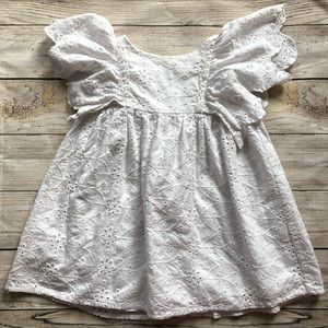 Baby Zara Eyelet Dress Size 18/24 Months